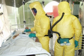 Virus del &Eacute;bola.