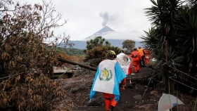 Otro volc&aacute;n en Guatemala aumenta su actividad