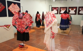 M&eacute;xico bordado en la piel se exhibe en Tlaxcala