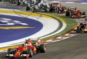 Vettel logr&oacute; su tercera victoria del a&ntilde;o.
