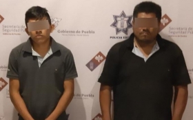 En flagrancia, Polic&iacute;a Estatal captura a presuntos asaltantes