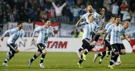 Mayor&iacute;a de llegadas por parte de la Selecci&oacute;n Argentina.