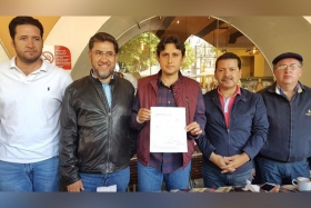 En rueda de prensa el edil cholulteca indic&oacute; que fue el pasado 21 de julio cuando present&oacute; ante su partido su propuesta formal 