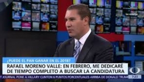 El mandatario poblano se destap&oacute; p&uacute;blicamente en Televisa 
