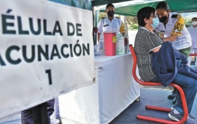 Preparan vacunas para maestros y adultos de 50 a&ntilde;os